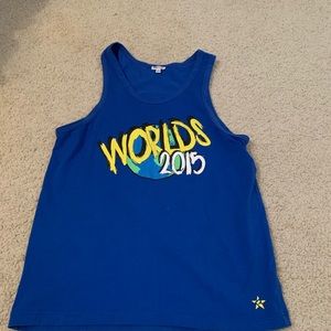 cheerleading worlds 2015 tank top